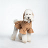 PAWSMOMENT Hooded Peplum Coat