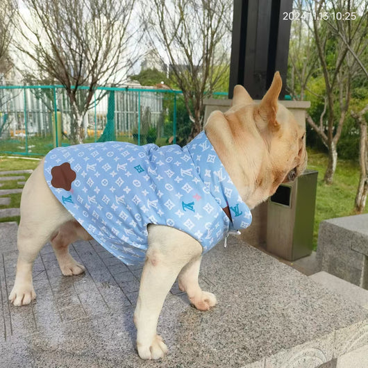 LV Designer Denim Wavy Jacket