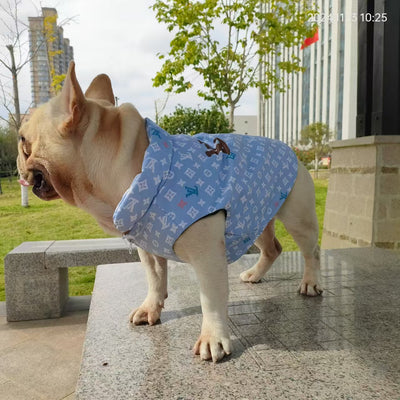 LV Designer Denim Wavy Jacket