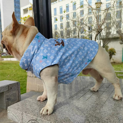 LV Designer Denim Wavy Jacket