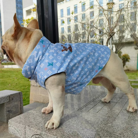 LV Designer Denim Wavy Jacket