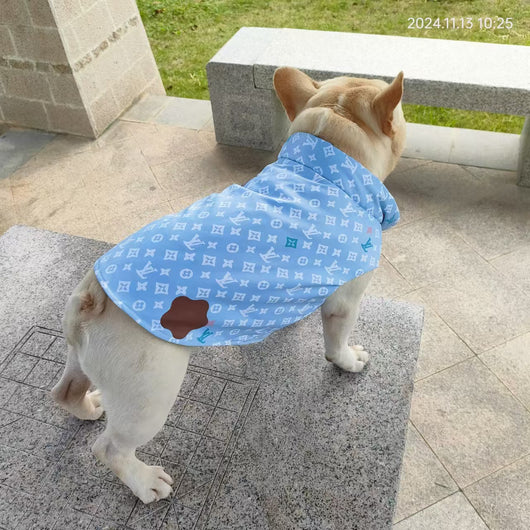 LV Designer Denim Wavy Jacket