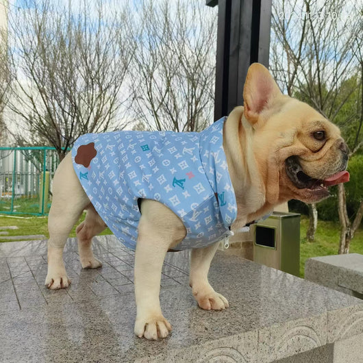 LV Designer Denim Wavy Jacket