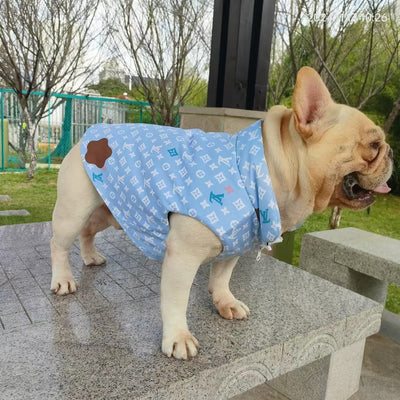 LV Designer Denim Wavy Jacket