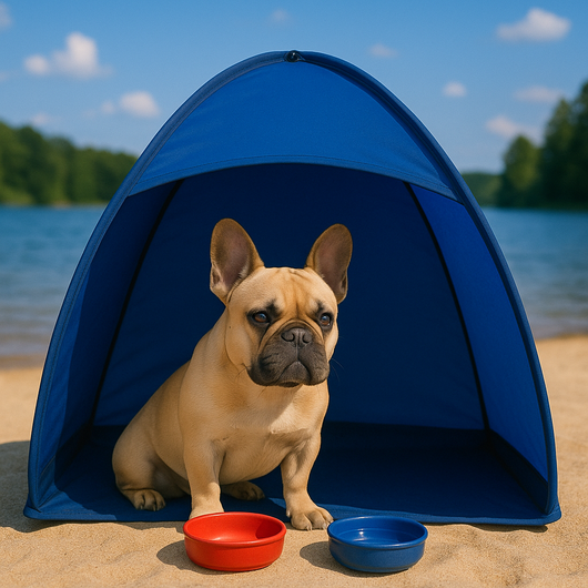 Pupshade Beach Amped Tent