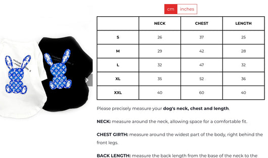 LV Bunny Dog Fire Tshirt