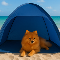 Pupshade Beach Amped Tent