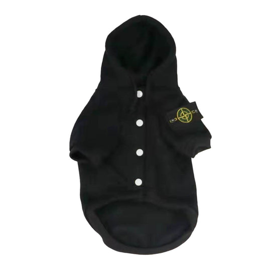 Bone Island Patch Button Up Viral Hoodie