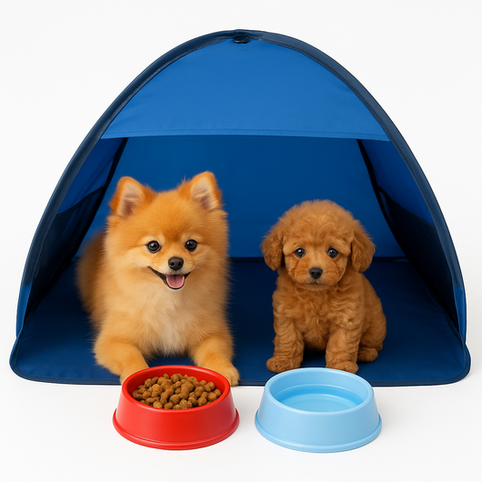 Pupshade Beach Amped Tent