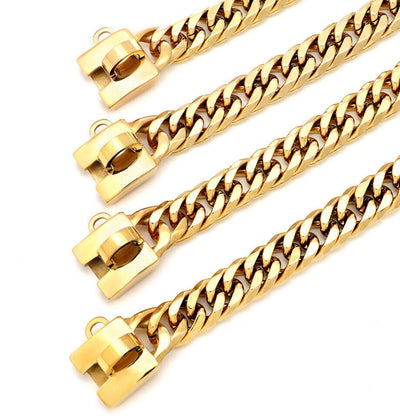 Cuban Link Gold Chain  Collar
