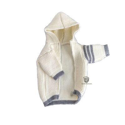 Grey Dog Tactile Hoodie