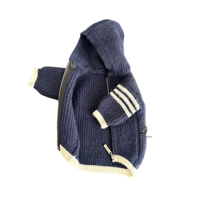 Grey Dog Tactile Hoodie