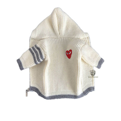 Grey Dog Tactile Hoodie