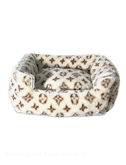 LV Cozy Dog Dope Bed
