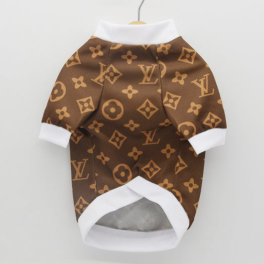 LV Brown Summer Crisp Shirt