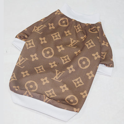 LV Brown Summer Crisp Shirt