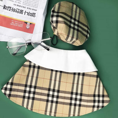 Dog Shawl Coat And Posh Hat