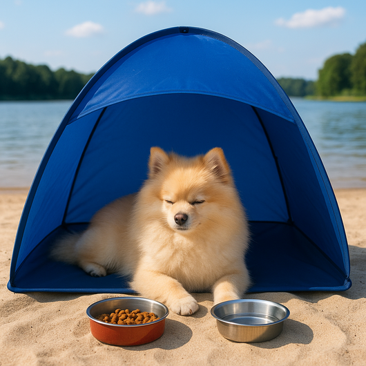 Pupshade Beach Amped Tent