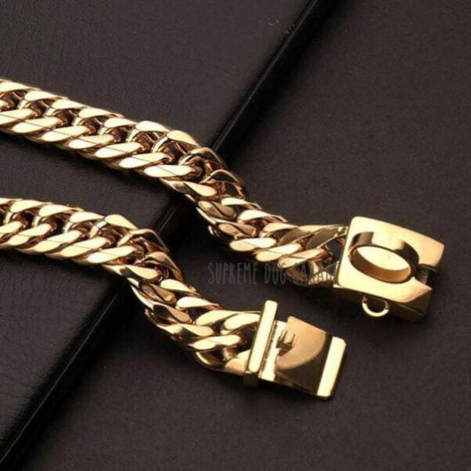 Cuban Link Gold Chain  Collar