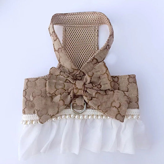 GG Pearl Pomy Bow Cute Harness