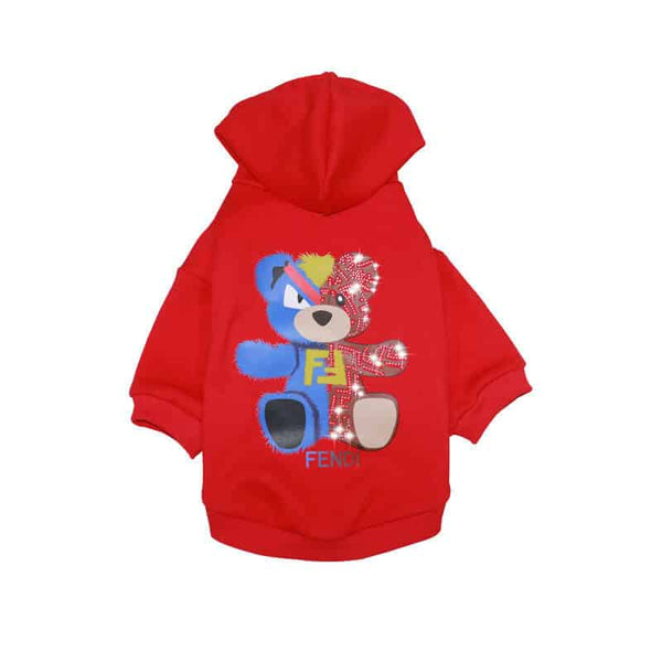 Red  Whimsical Clothes For Dogs