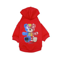 Red  Whimsical Clothes For Dogs