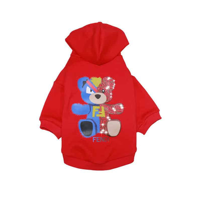 Red  Whimsical Clothes For Dogs