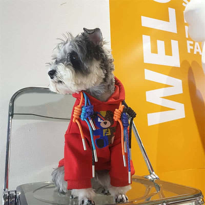 Red  Whimsical Clothes For Dogs