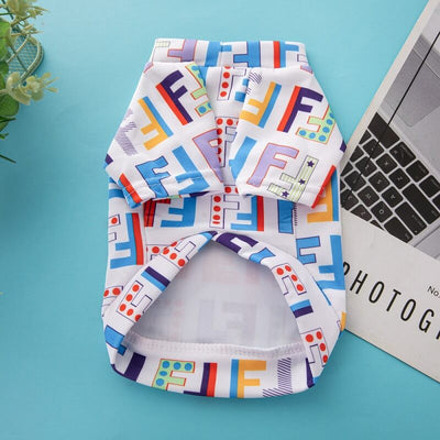 Small Dog Abstract Clothes