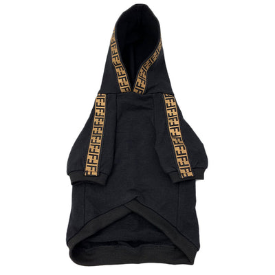 Furendi Sleeve Print Lit Hoodie