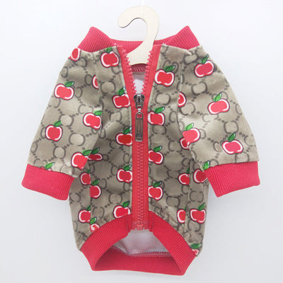 GG Apple Print Drip FF Jacket