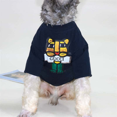 White Cartoon Fire Tshirt