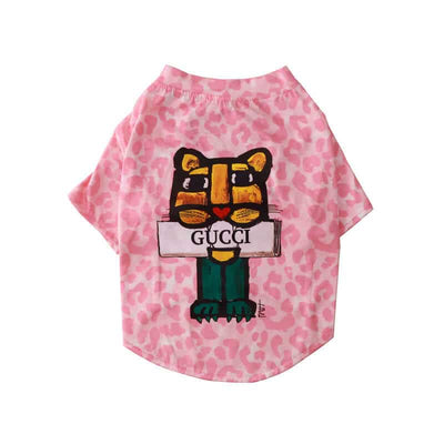 White Cartoon Fire Tshirt