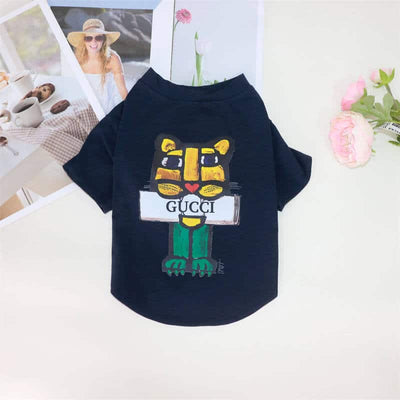 White Cartoon Fire Tshirt