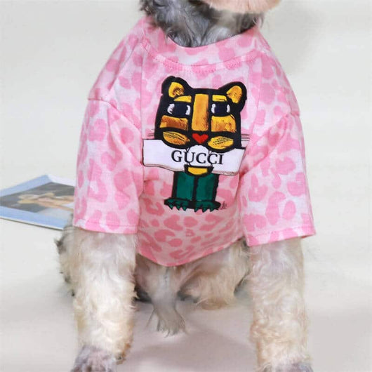 White Cartoon Fire Tshirt