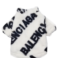 Balenciagaaga Fur White Viral Jacket