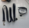 Luxury Black Collar & Leash Supreme Set