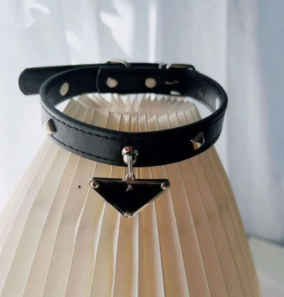 Luxury Black Collar & Leash Supreme Set