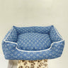 🛏️ LV Denim Swag Comfy Rich Pups Bed