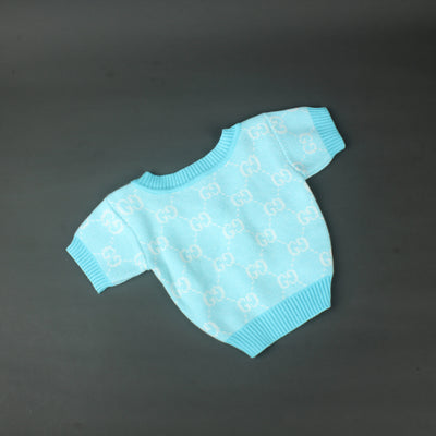 GG Blue Pink Edgy Cardigan