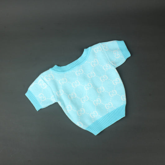 GG Blue Pink Edgy Cardigan