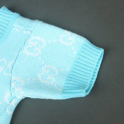 GG Blue Pink Edgy Cardigan