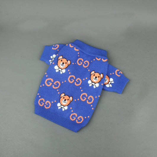 GG Teddy Bear Sketchy Sweater