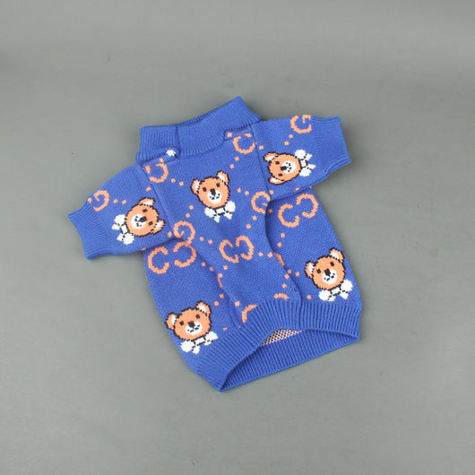 GG Teddy Bear Sketchy Sweater