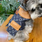 Classy Dog Coat With Layered Harness