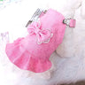 Adorable Pink & Blue Dog Dresses