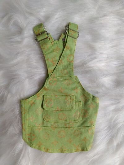 Pink Weenie Dog Wavy Clothes