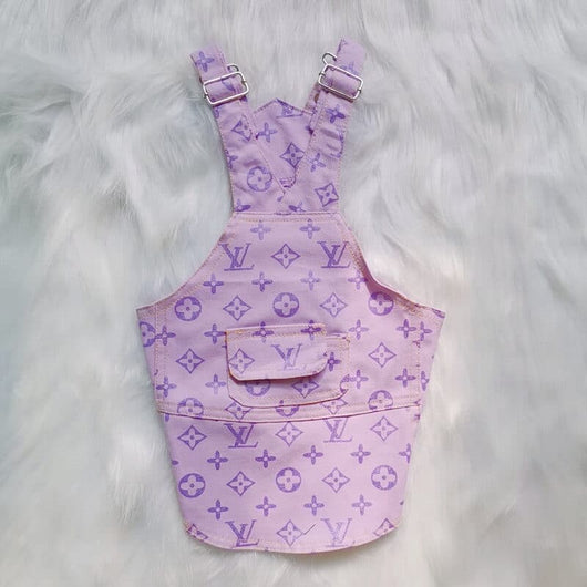 Pink Weenie Dog Wavy Clothes