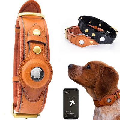 Highend Airtag Dog Amped Collar