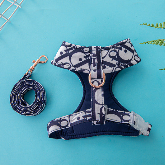 Conjunto de arnés y correa DD Furry n' Fabolous